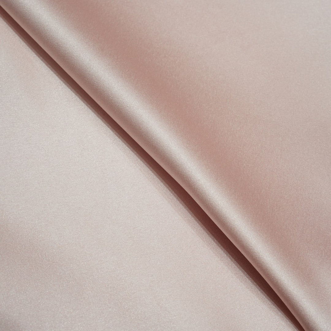 Pinkish Grey Heavy Bridal Satin Fabrics