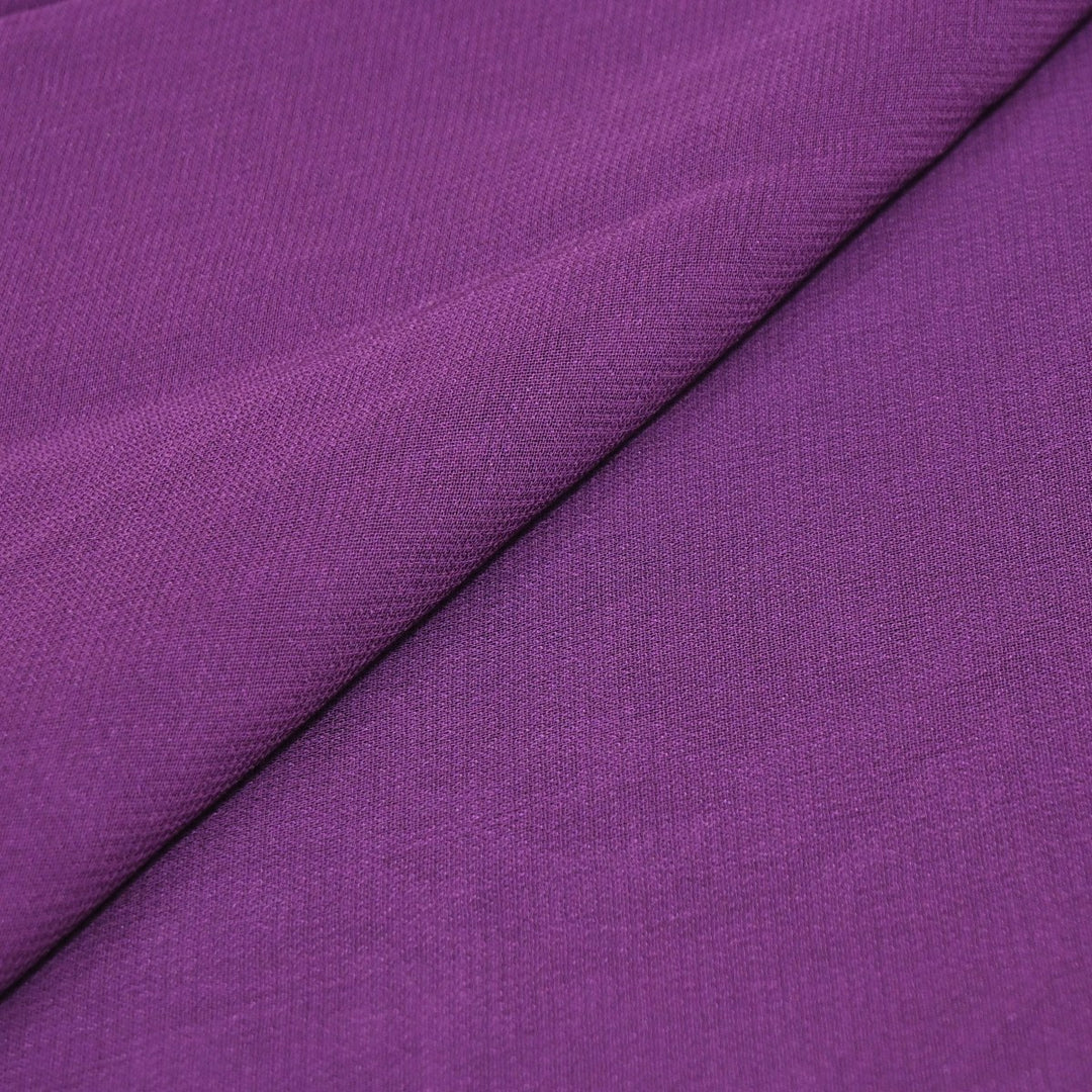 Light Eggplant Colour Viscose Georgette Fabrics