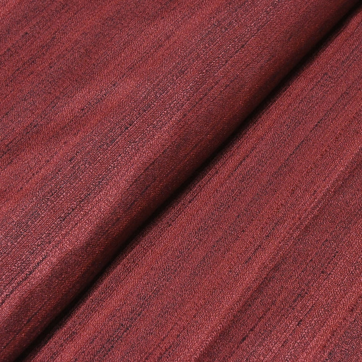 Wine Colour Poly Champion Silk Fabrics