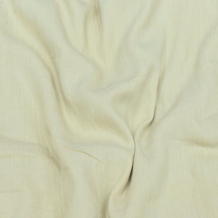 Cream Colour Pure Monga Silk Fabrics