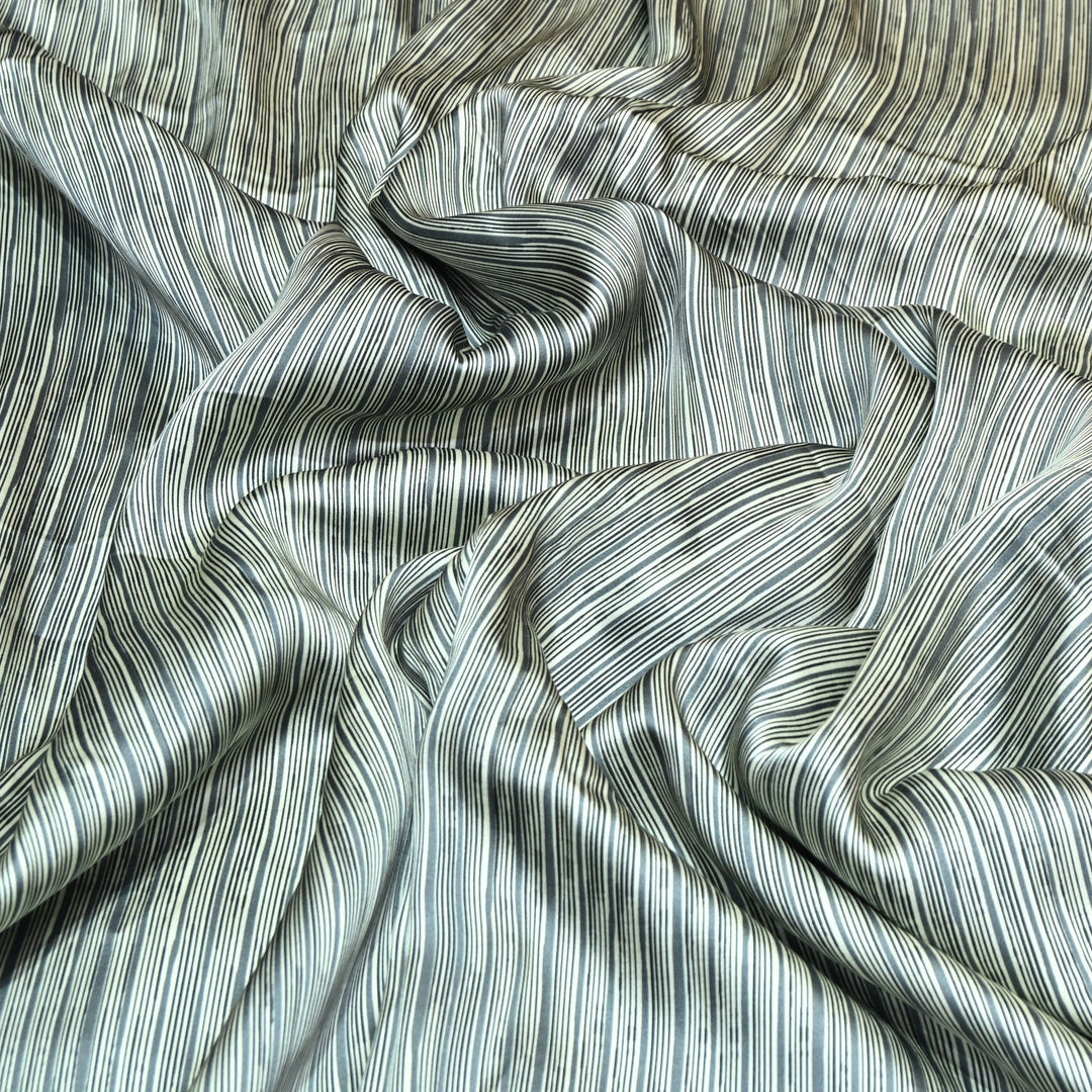 Bemberg Satin Digital Print Fabric– Soft Luxury Designer Satin Fabric 001333-22