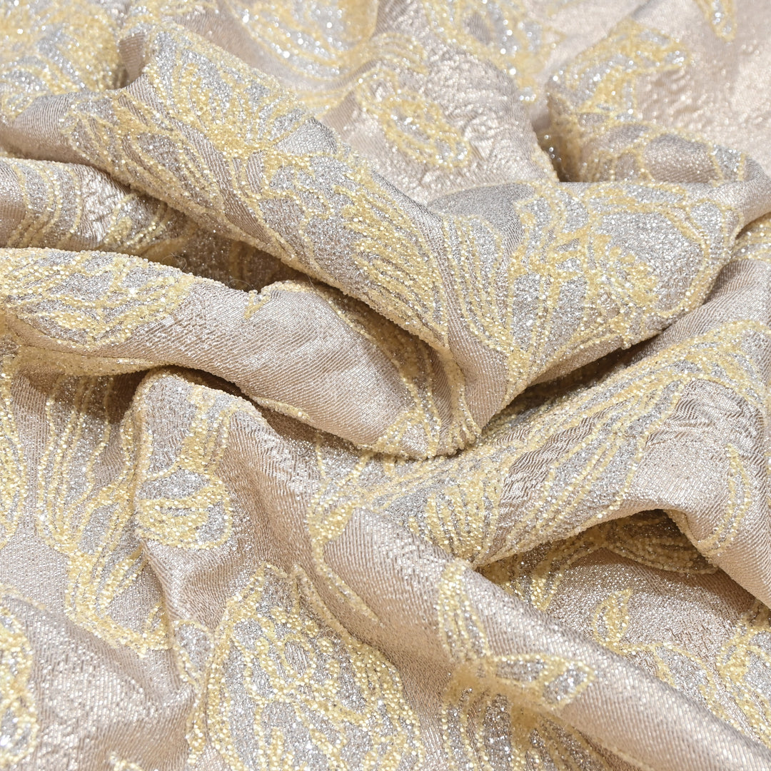 IMPORTED FLORAL TURKISH JACQUARD FABRIC- 32RS00- 02