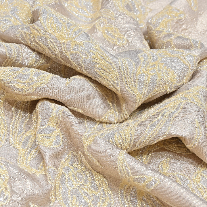 IMPORTED FLORAL TURKISH JACQUARD FABRIC- 32RS00- 02