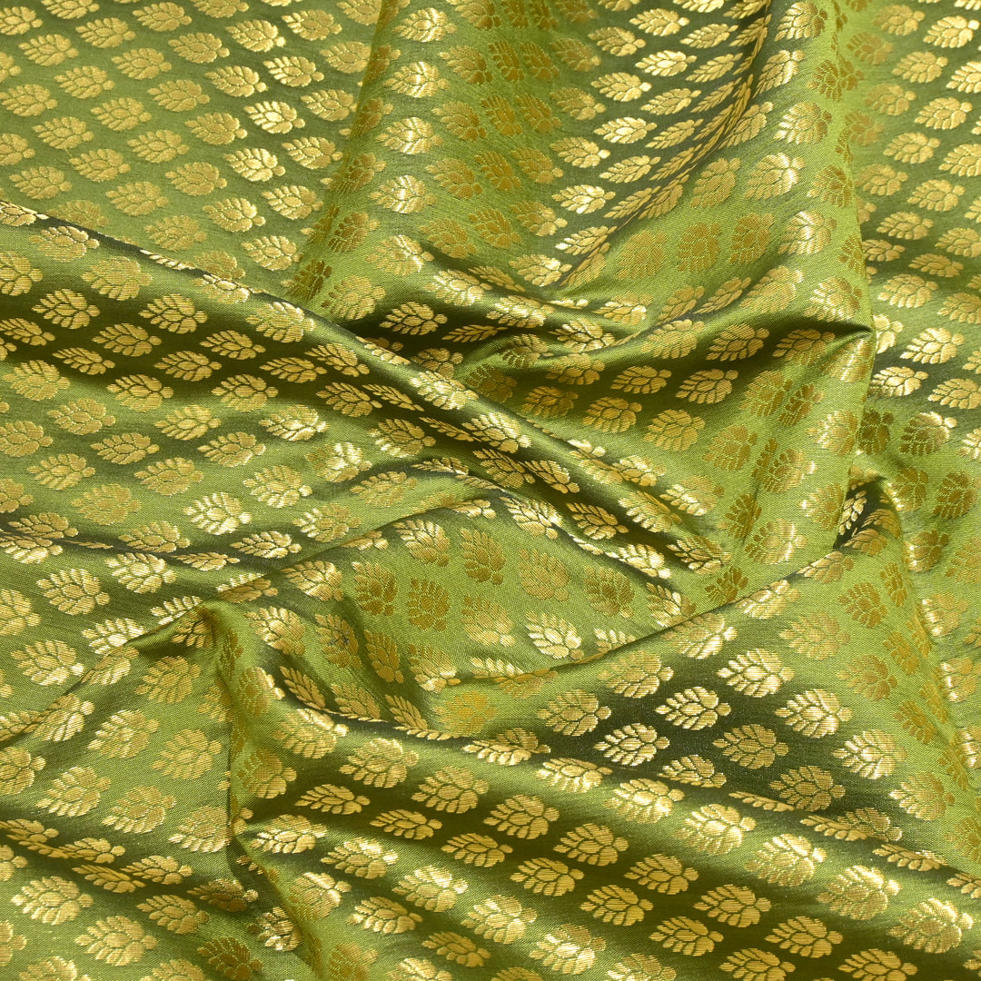 Semi Zari Brocade Fabrics