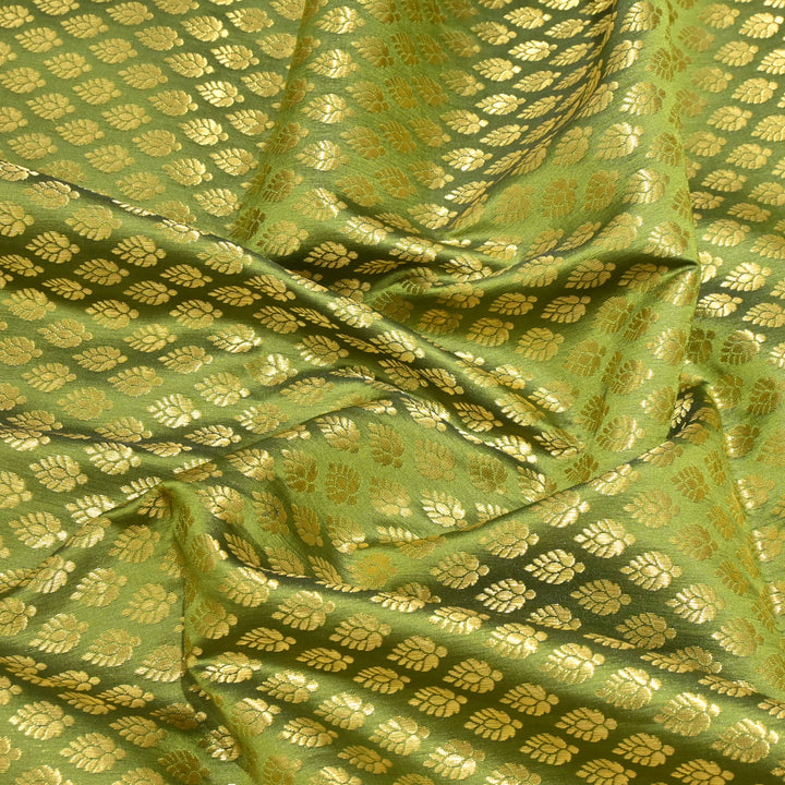 Semi Zari Brocade Fabrics