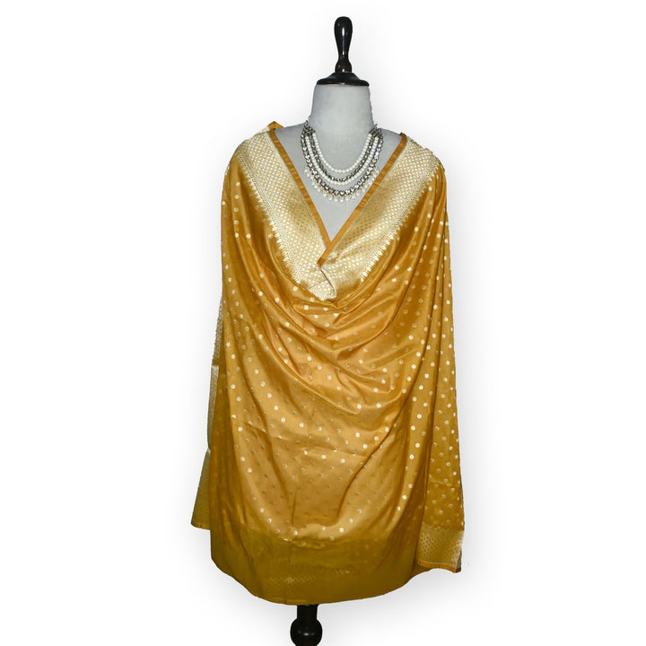 Premium Banarasi Zari Dupatta|Traditional Woven Ethnic Elegance