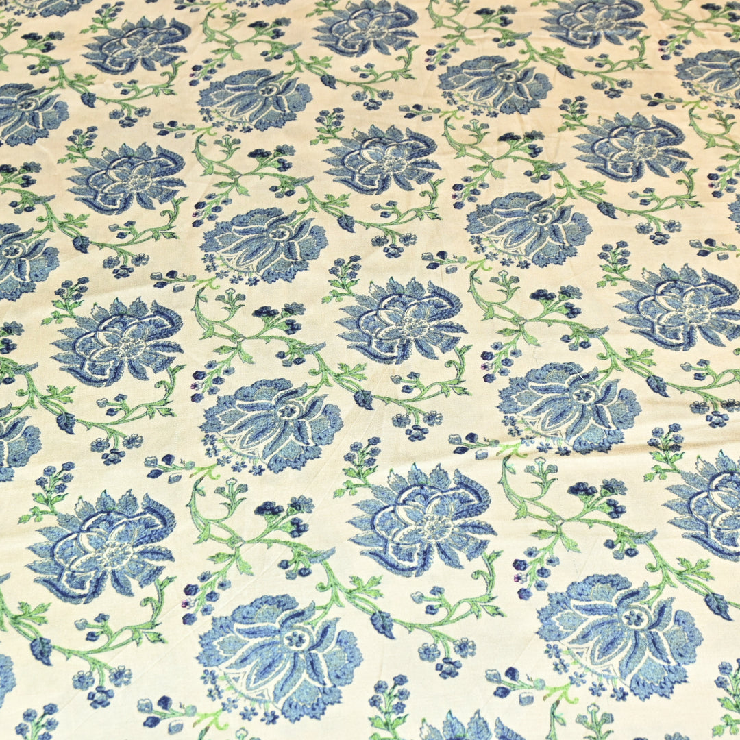 Bemberg Satin Digital Print Fabric– Soft Luxury Designer Satin Fabric 001333-07