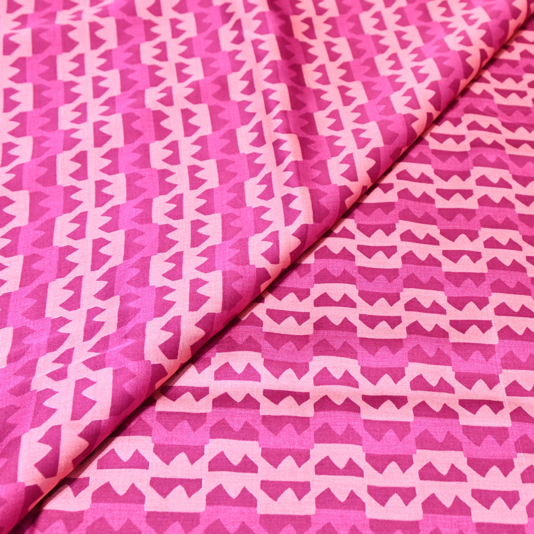 Modal Satin Digital Print Fabric  – Soft Luxury Printed Satin Fabric-001416-5