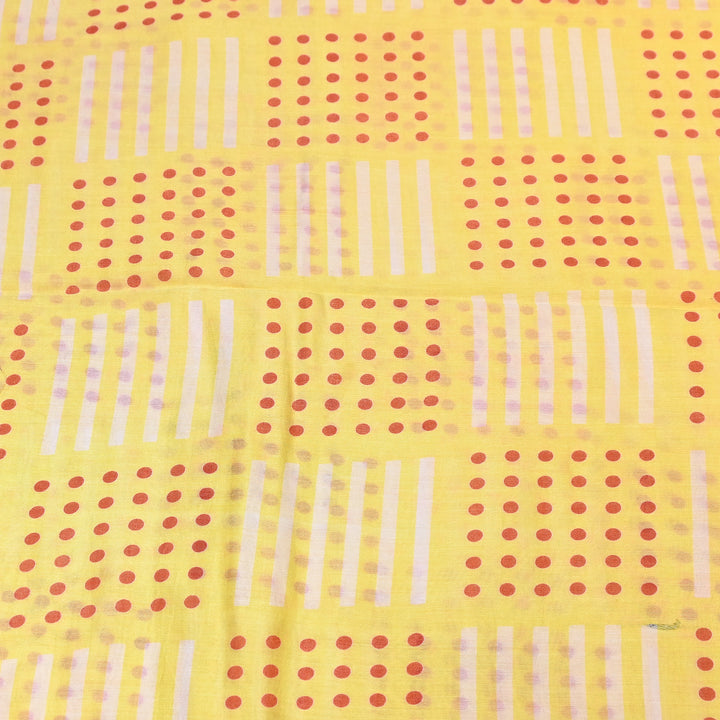 Silk Chanderi Digital Print Fabric 44" – Soft Lightweight Designer Fabric 001664-02