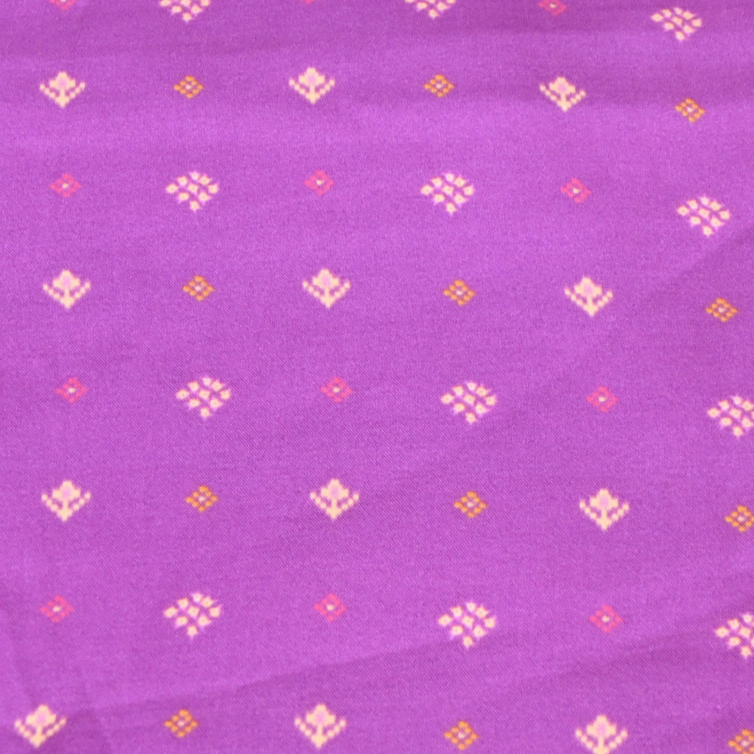 Bemberg Satin Digital Print Fabric– Soft Luxury Designer Satin Fabric 001333-49