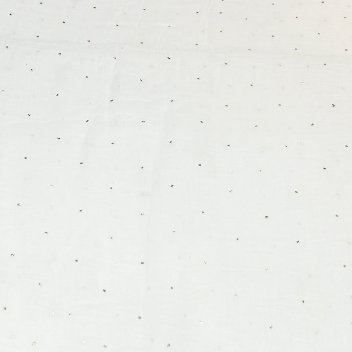 Kora Malmal Mukaish Fabric – Soft Lightweight Designer Fabric 001291