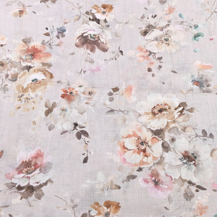 Elegant Crush Chanderi Digital Print Fabrics-UF0208-5