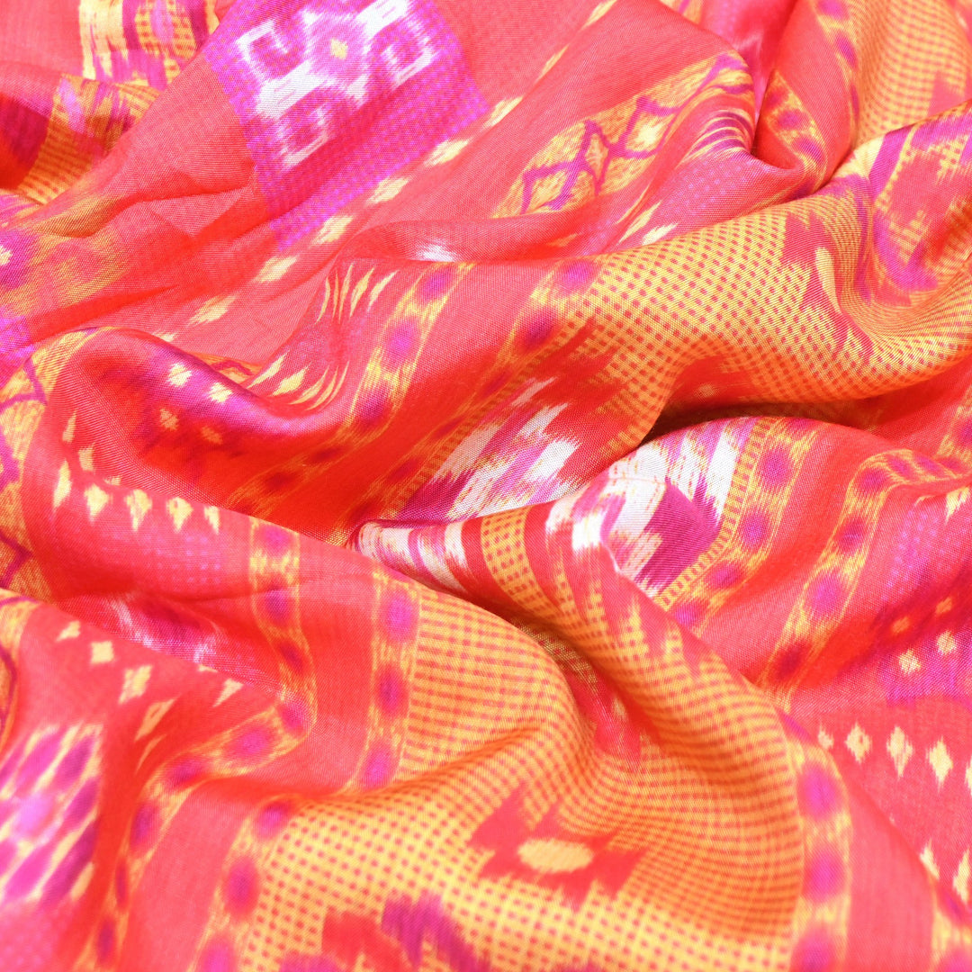 Premium Muslin Digital Print Fabric - 000844-25