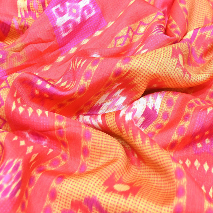 Premium Muslin Digital Print Fabric - 000844-25