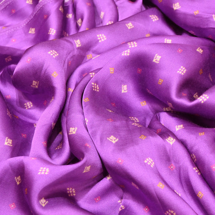 Bemberg Satin Digital Print Fabric– Soft Luxury Designer Satin Fabric 001333-49