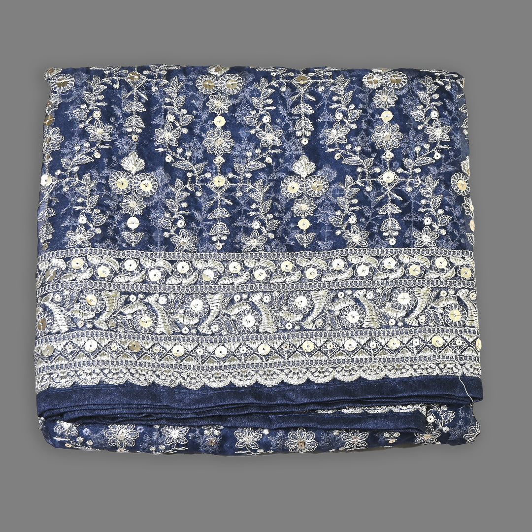 Organza Sequence & Zari Dupatta – Elegant Ethnic Dupatta for Women- RV2210-05