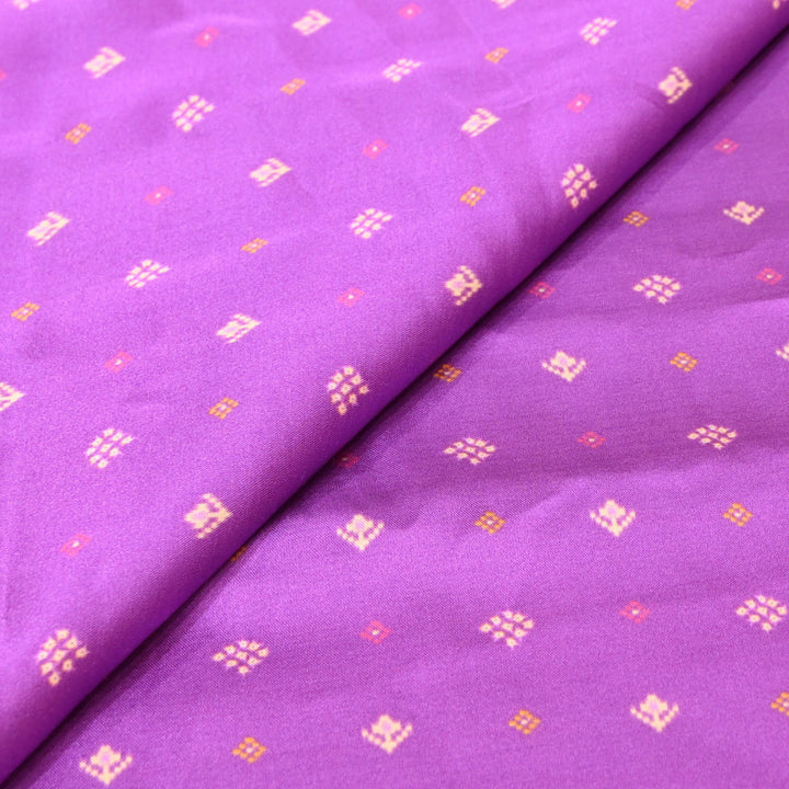 Bemberg Satin Digital Print Fabric– Soft Luxury Designer Satin Fabric 001333-49