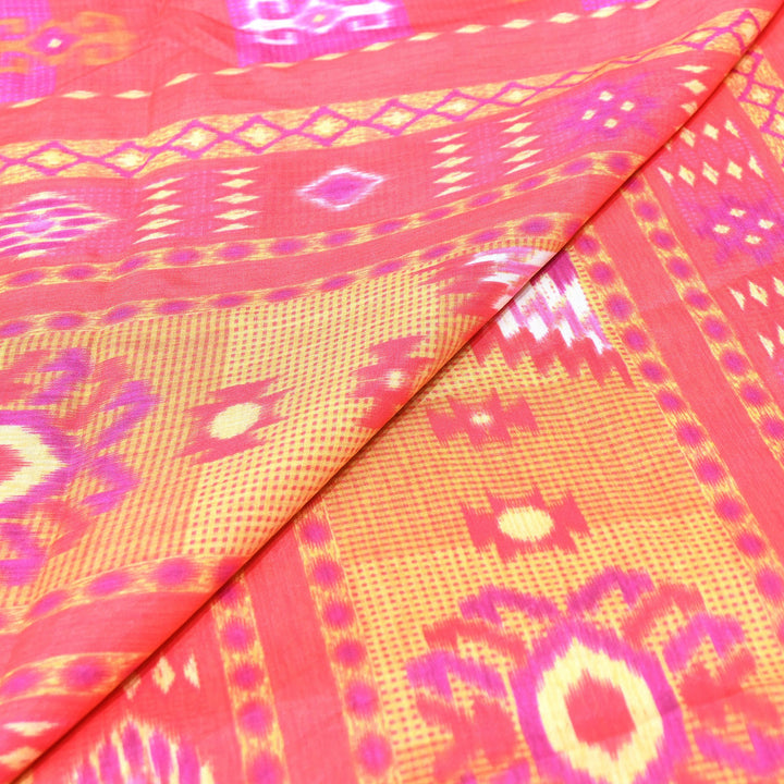 Premium Muslin Digital Print Fabric - 000844-25