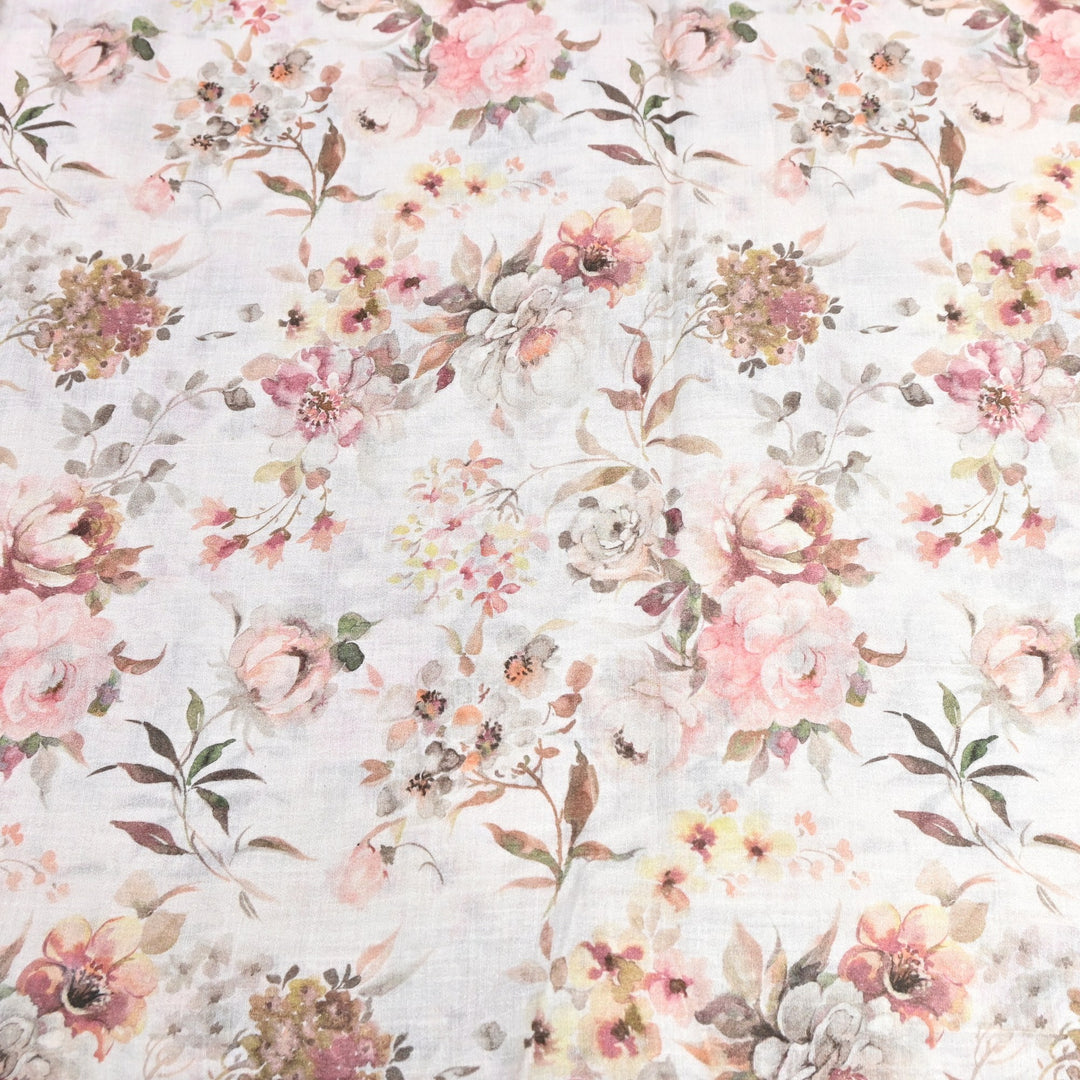 Elegant Crush Chanderi Digital Print Fabrics-UF0208-3