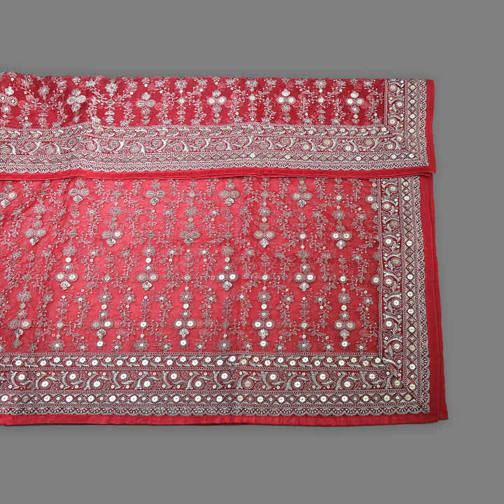 Organza Sequence & Zari Dupatta – Elegant Ethnic Dupatta for Women- RV2210-06