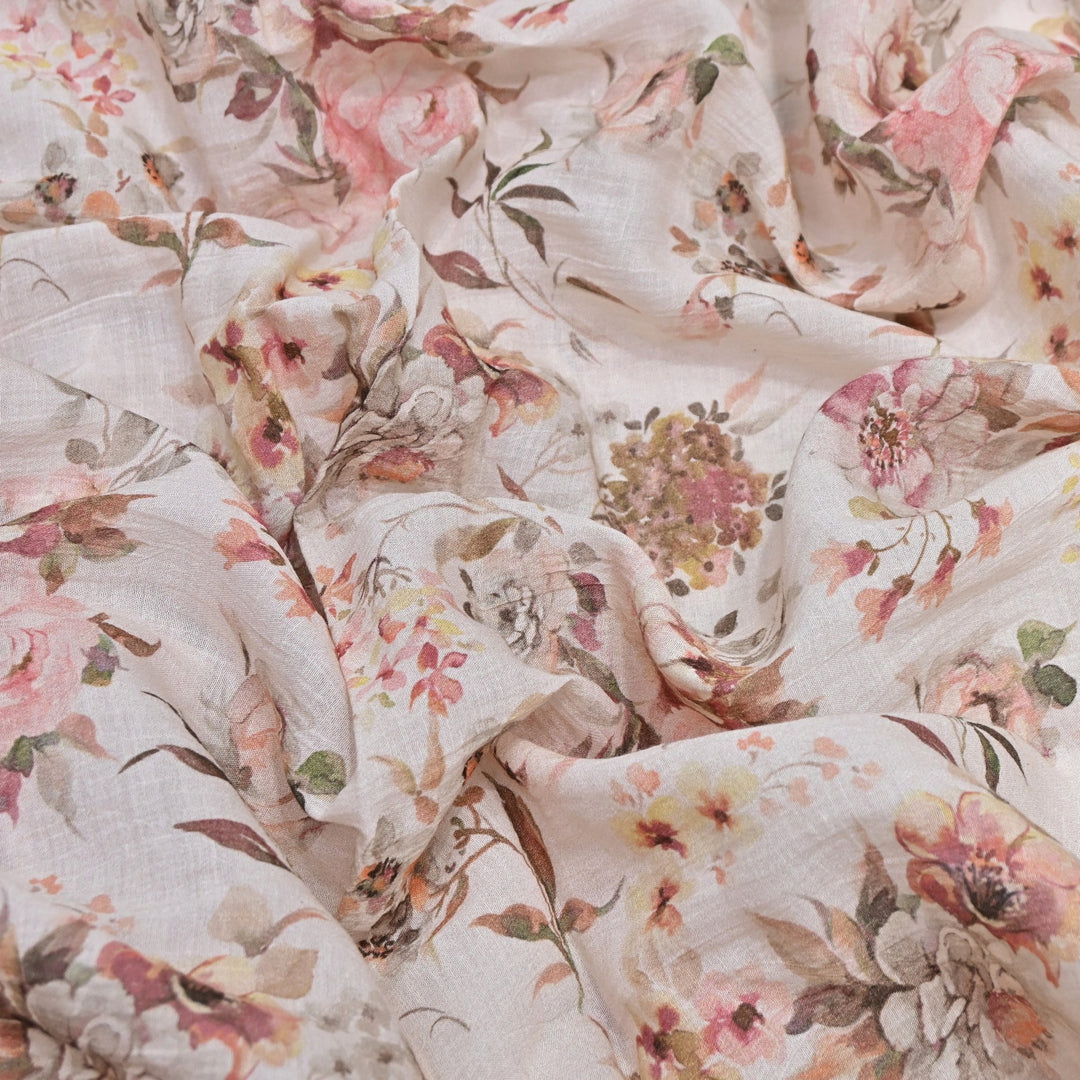 Elegant Crush Chanderi Digital Print Fabrics-UF0208-3