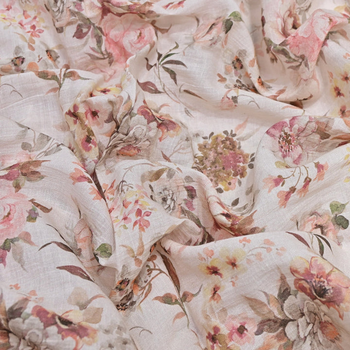 Elegant Crush Chanderi Digital Print Fabrics-UF0208-3