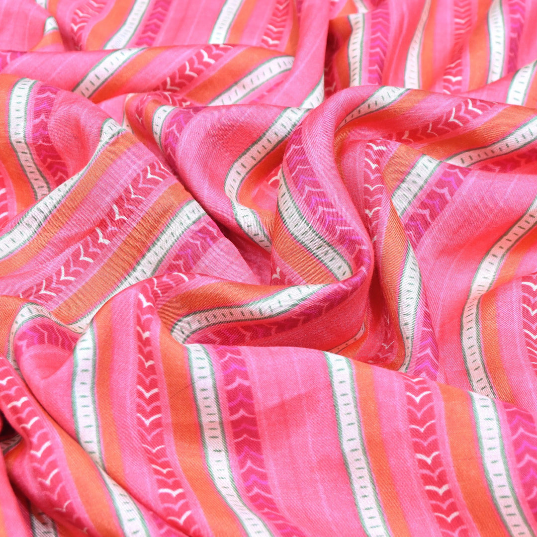 Premium Muslin Digital Print Fabric - 000844-26