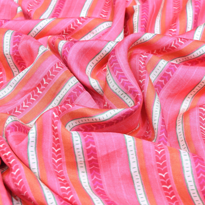 Premium Muslin Digital Print Fabric - 000844-26
