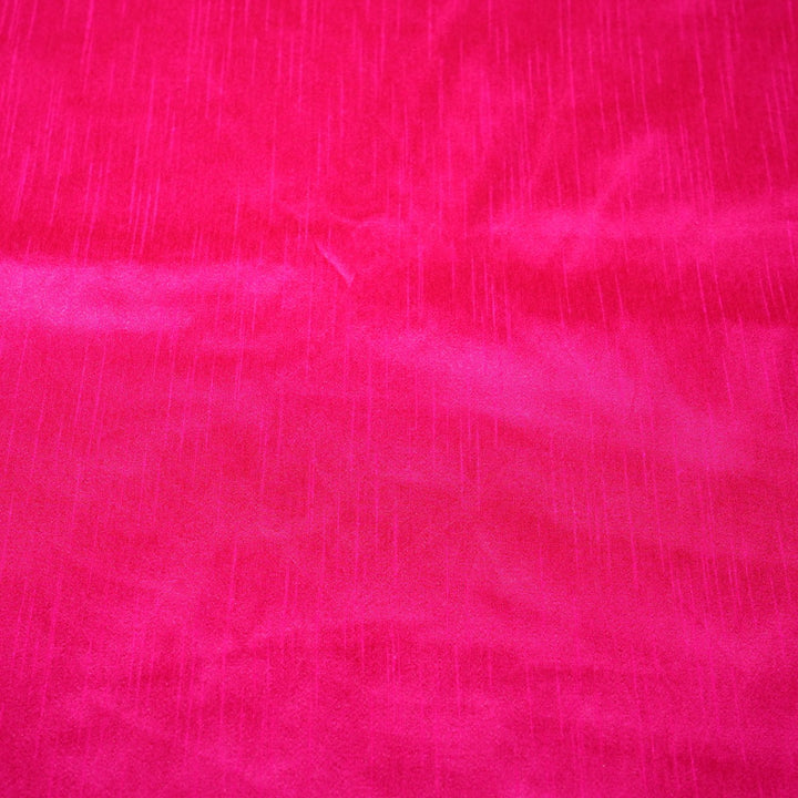 Pink Lemonade Colour Poly Dupion Fabrics