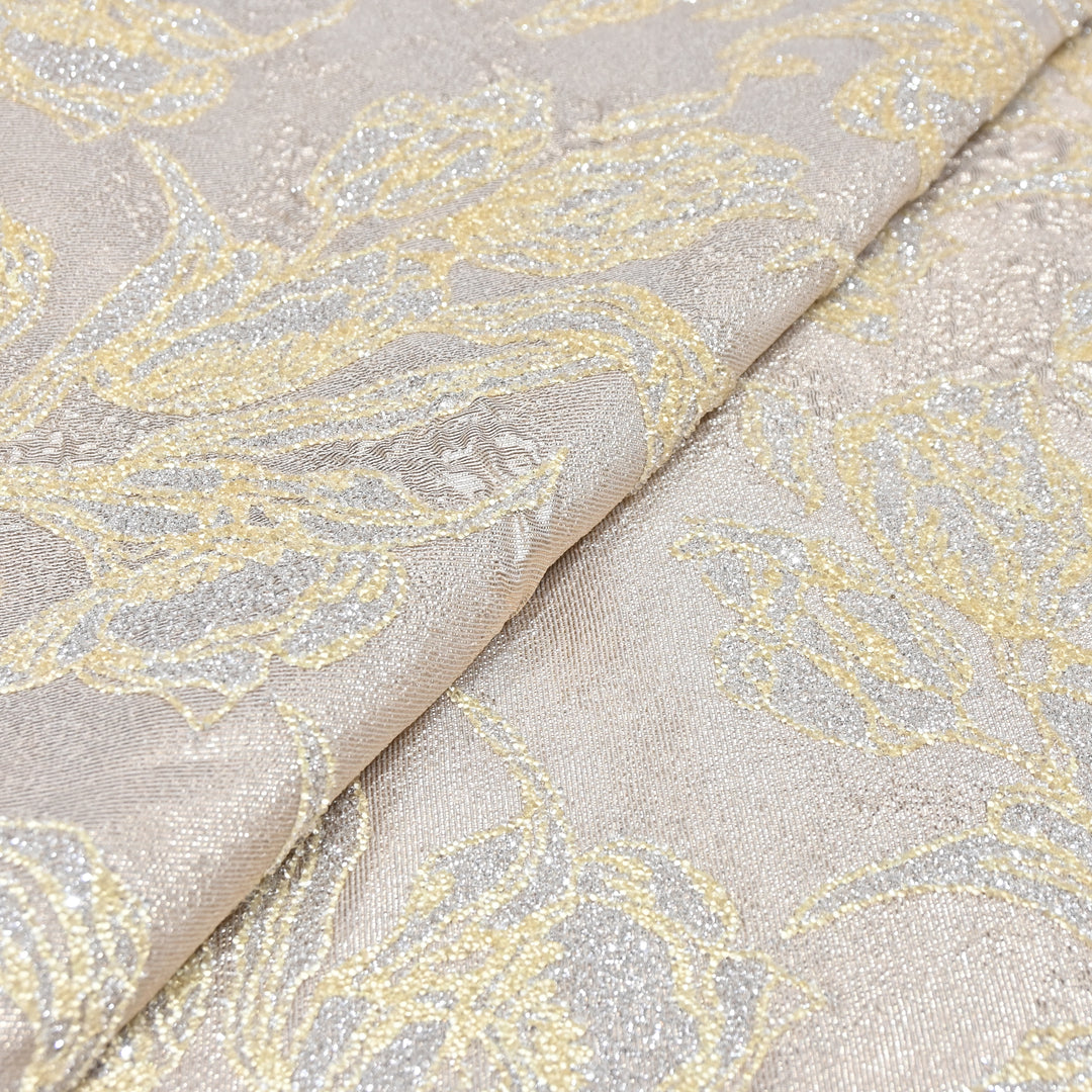 IMPORTED FLORAL TURKISH JACQUARD FABRIC- 32RS00- 02