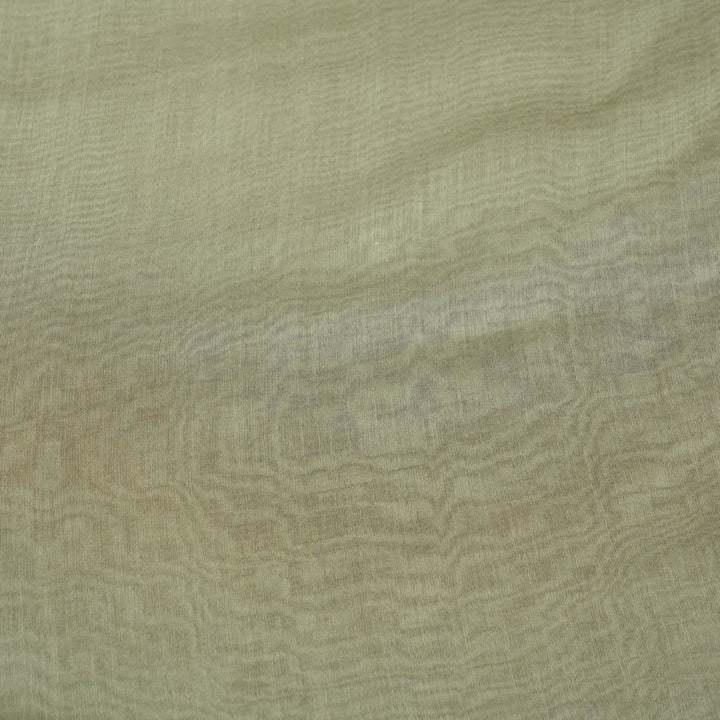 Grey Brown Colour 40gm Silk Chandei Fabrics