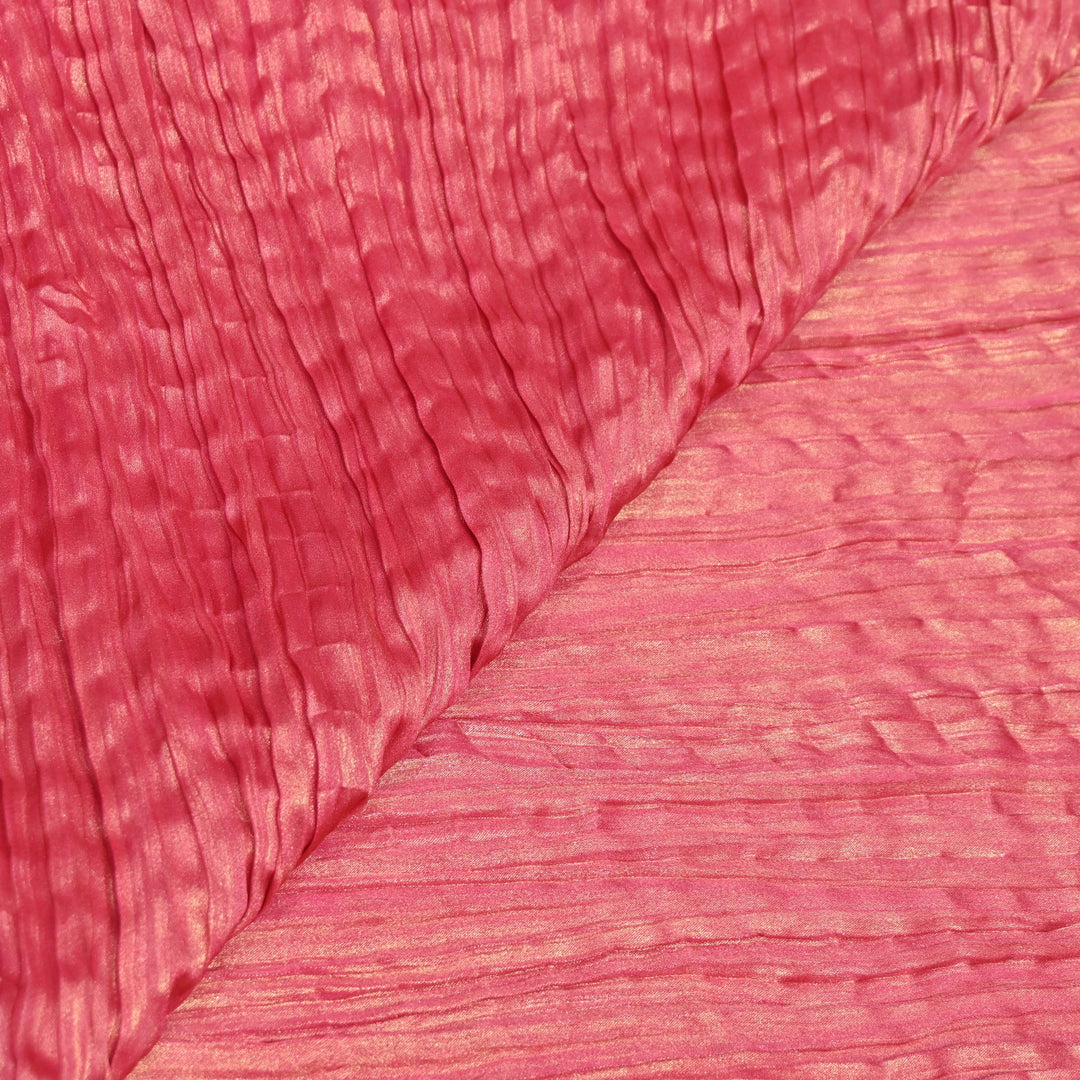 Crush Foil Georgette Fabric