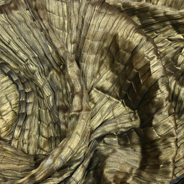 Crush Foil Georgette Fabric