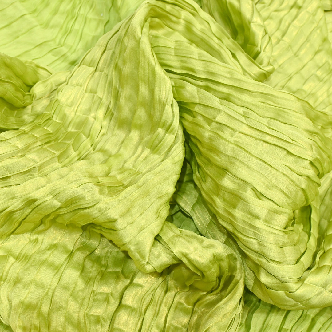Crush Foil Georgette Fabric
