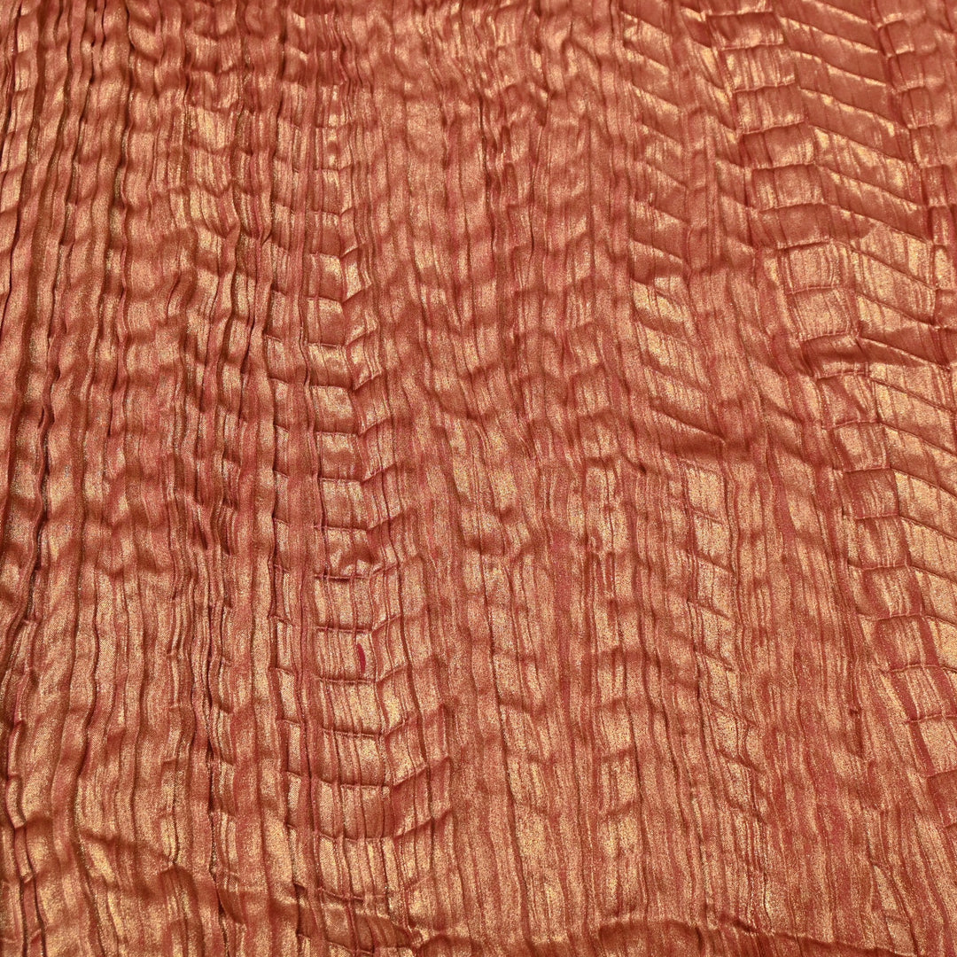 Crush Foil Georgette Fabric