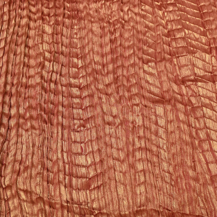 Crush Foil Georgette Fabric