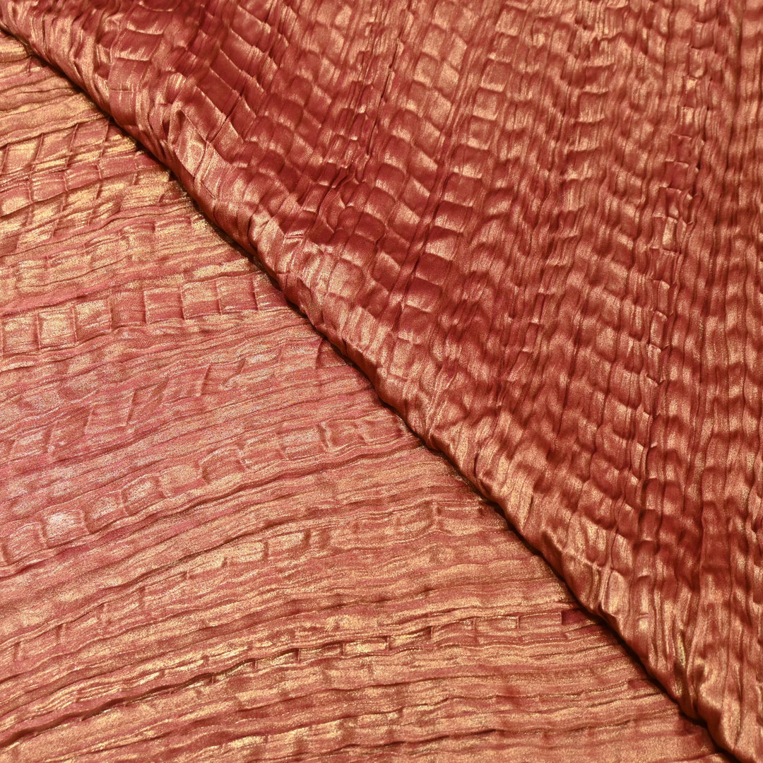 Crush Foil Georgette Fabric