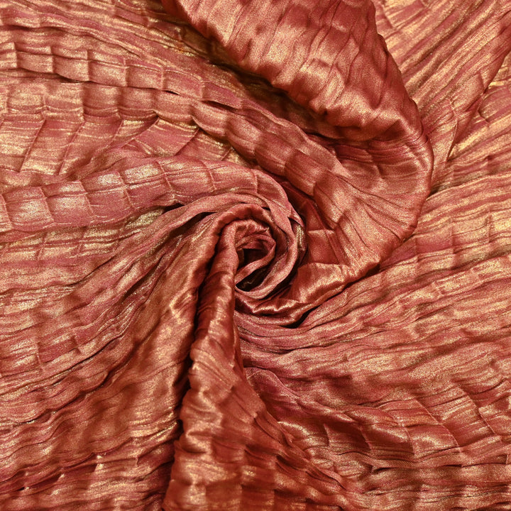 Crush Foil Georgette Fabric