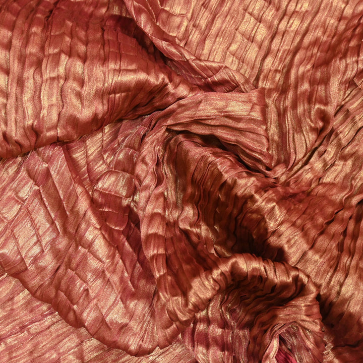 Crush Foil Georgette Fabric