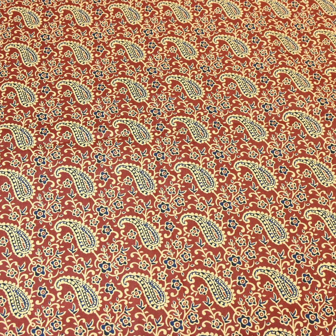 Premium Cotton Printed Fabric – Soft Breathable Designer Cotton Fabric - 000350-R1