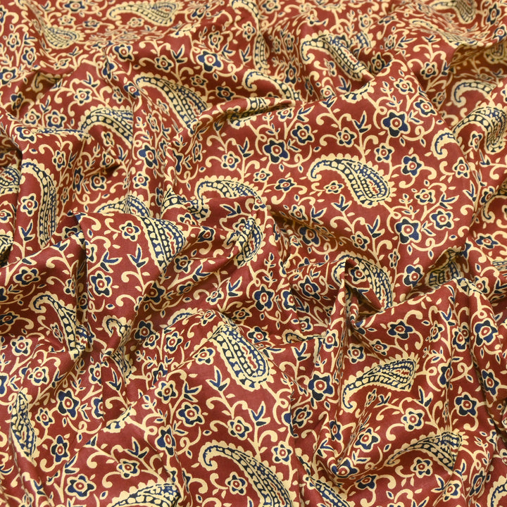 Premium Cotton Printed Fabric – Soft Breathable Designer Cotton Fabric - 000350-R1