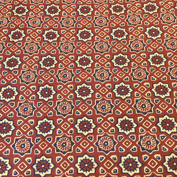 Premium Cotton Printed Fabric – Soft Breathable Designer Cotton Fabric - 000350-R2
