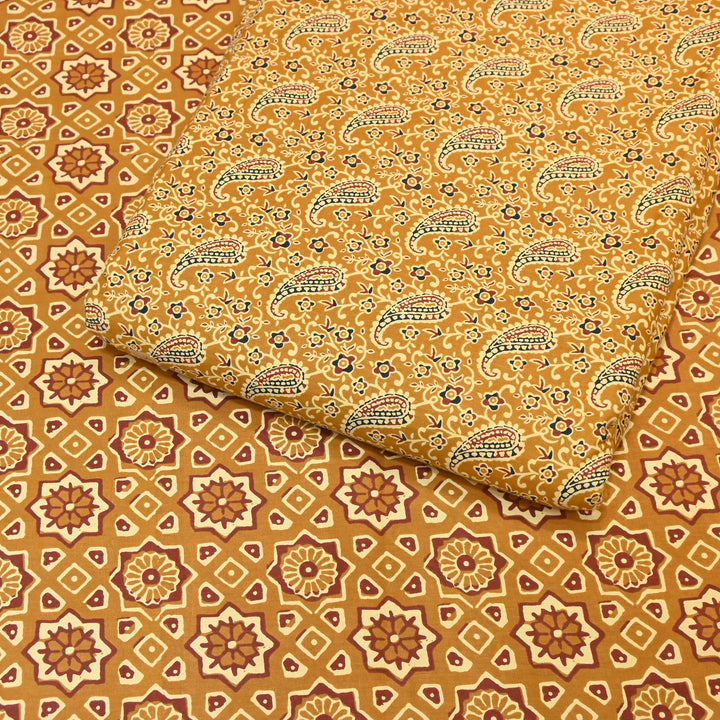 Premium Cotton Printed Fabric – Soft Breathable Designer Cotton Fabric - 000350-R4