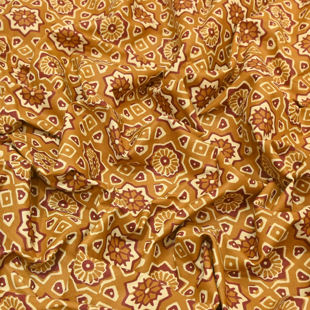 Premium Cotton Printed Fabric – Soft Breathable Designer Cotton Fabric - 000350-R3