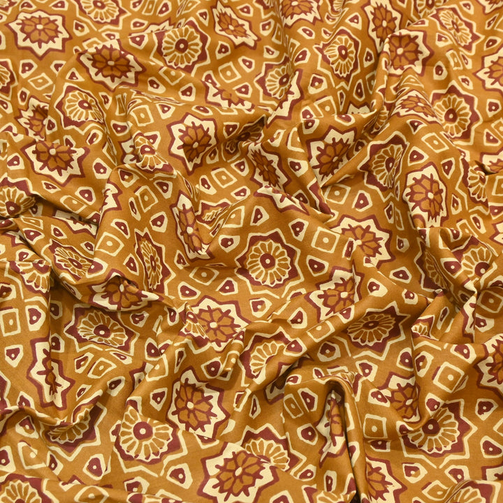 Premium Cotton Printed Fabric – Soft Breathable Designer Cotton Fabric - 000350-R3