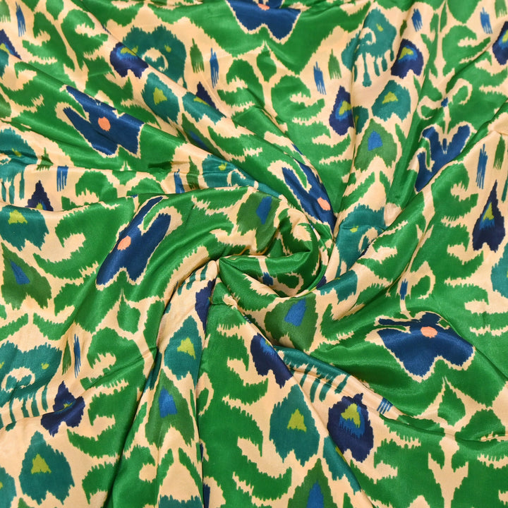 Viscose Crepe Digital Print | Designer Printed Fabric | 001166-10
