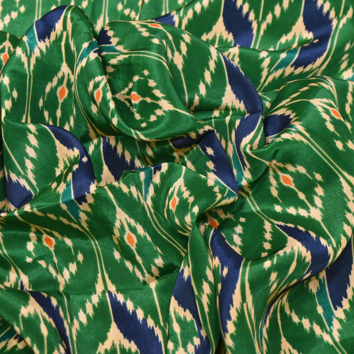 Viscose Crepe Digital Print | Designer Printed Fabric | 001166-11