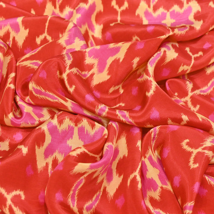 Viscose Crepe Digital Print | Designer Printed Fabric | 001166-12