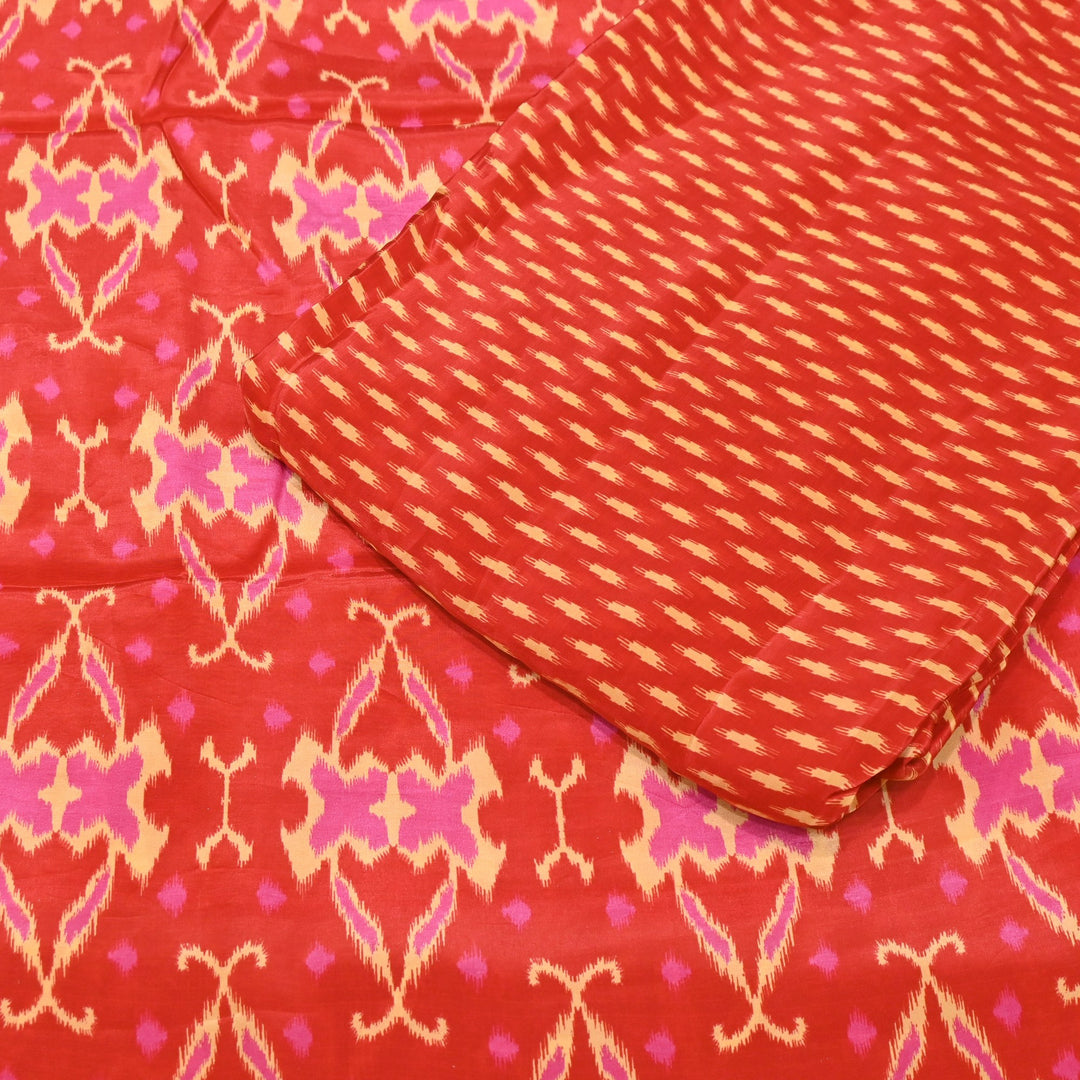 Viscose Crepe Digital Print | Designer Printed Fabric | 001166-12
