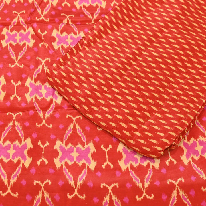 Viscose Crepe Digital Print | Designer Printed Fabric | 001166-12